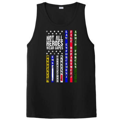 Not All Heroes Wear Capes Tribute Limited Edition PosiCharge Competitor Tank