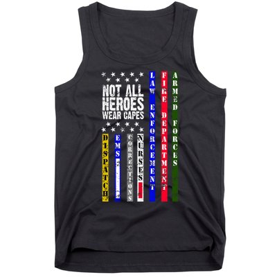 Not All Heroes Wear Capes Tribute Limited Edition Tank Top