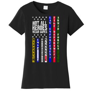 Not All Heroes Wear Capes Tribute Limited Edition Women's T-Shirt