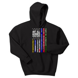 Not All Heroes Wear Capes Tribute Limited Edition Kids Hoodie