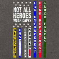 Not All Heroes Wear Capes Tribute Limited Edition Cotton Canvas Backpack