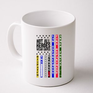 Not All Heroes Wear Capes Tribute Limited Edition Coffee Mug