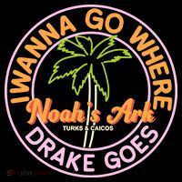 Noahs Ark I Wanna Go Where D.R.A.K.E Goes High Crown Mesh Back Trucker Hat