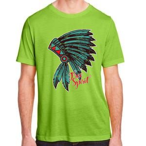 Native American Indian Free Spirit Awesome Halloween Gift Adult ChromaSoft Performance T-Shirt