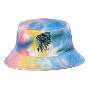 Native American Indian Free Spirit Awesome Halloween Gift Tie Dye Newport Bucket Hat