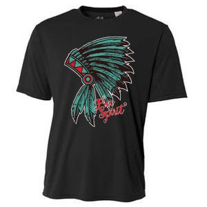 Native American Indian Free Spirit Awesome Halloween Gift Cooling Performance Crew T-Shirt