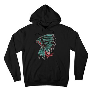 Native American Indian Free Spirit Awesome Halloween Gift Hoodie