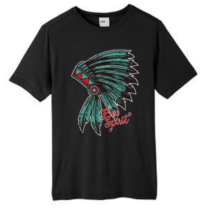 Native American Indian Free Spirit Awesome Halloween Gift Tall Fusion ChromaSoft Performance T-Shirt