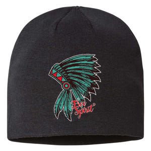 Native American Indian Free Spirit Awesome Halloween Gift Sustainable Beanie