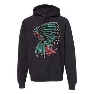 Native American Indian Free Spirit Awesome Halloween Gift Premium Hoodie