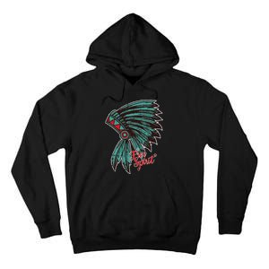 Native American Indian Free Spirit Awesome Halloween Gift Tall Hoodie