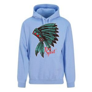 Native American Indian Free Spirit Awesome Halloween Gift Unisex Surf Hoodie