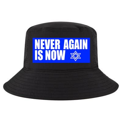 Never Again Is Now Jewish Israel Pride Am Yisrael Chai Cool Comfort Performance Bucket Hat