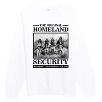 Native American Indian Heritage Origina Premium Crewneck Sweatshirt