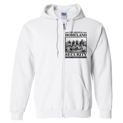 Native American Indian Heritage Origina Full Zip Hoodie