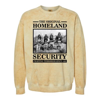 Native American Indian Heritage Original Colorblast Crewneck Sweatshirt