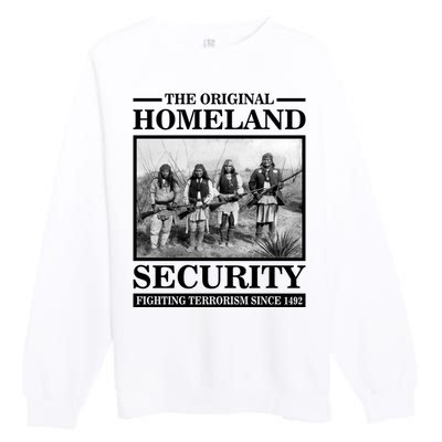 Native American Indian Heritage Original Premium Crewneck Sweatshirt