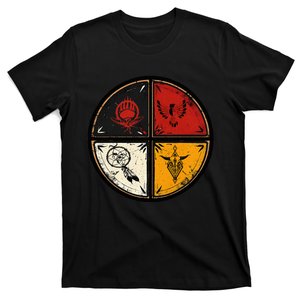 Native American Indian Medicine Wheel T-Shirt