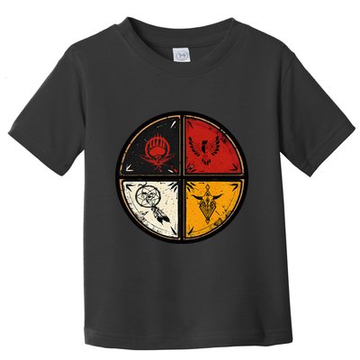 Native American Indian Medicine Wheel Toddler T-Shirt