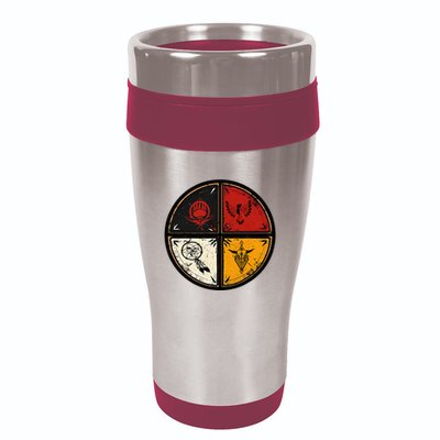 Native American Indian Medicine Wheel 16oz Travel Tumbler