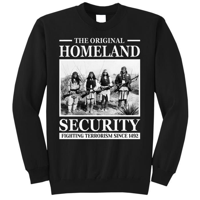 Native American Indian Heritage Original Homeland Security Sweatshirt