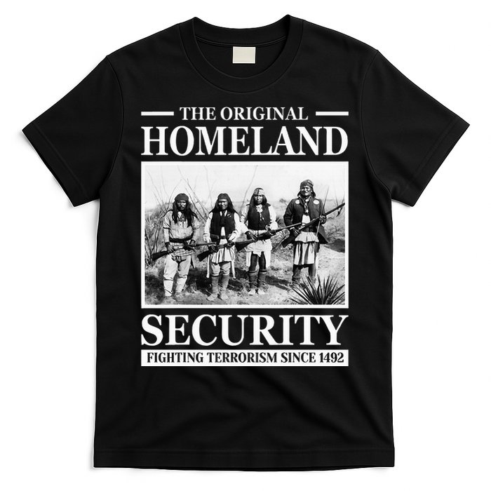 Native American Indian Heritage Original Homeland Security T-Shirt