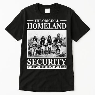 Native American Indian Heritage Original Homeland Security Tall T-Shirt