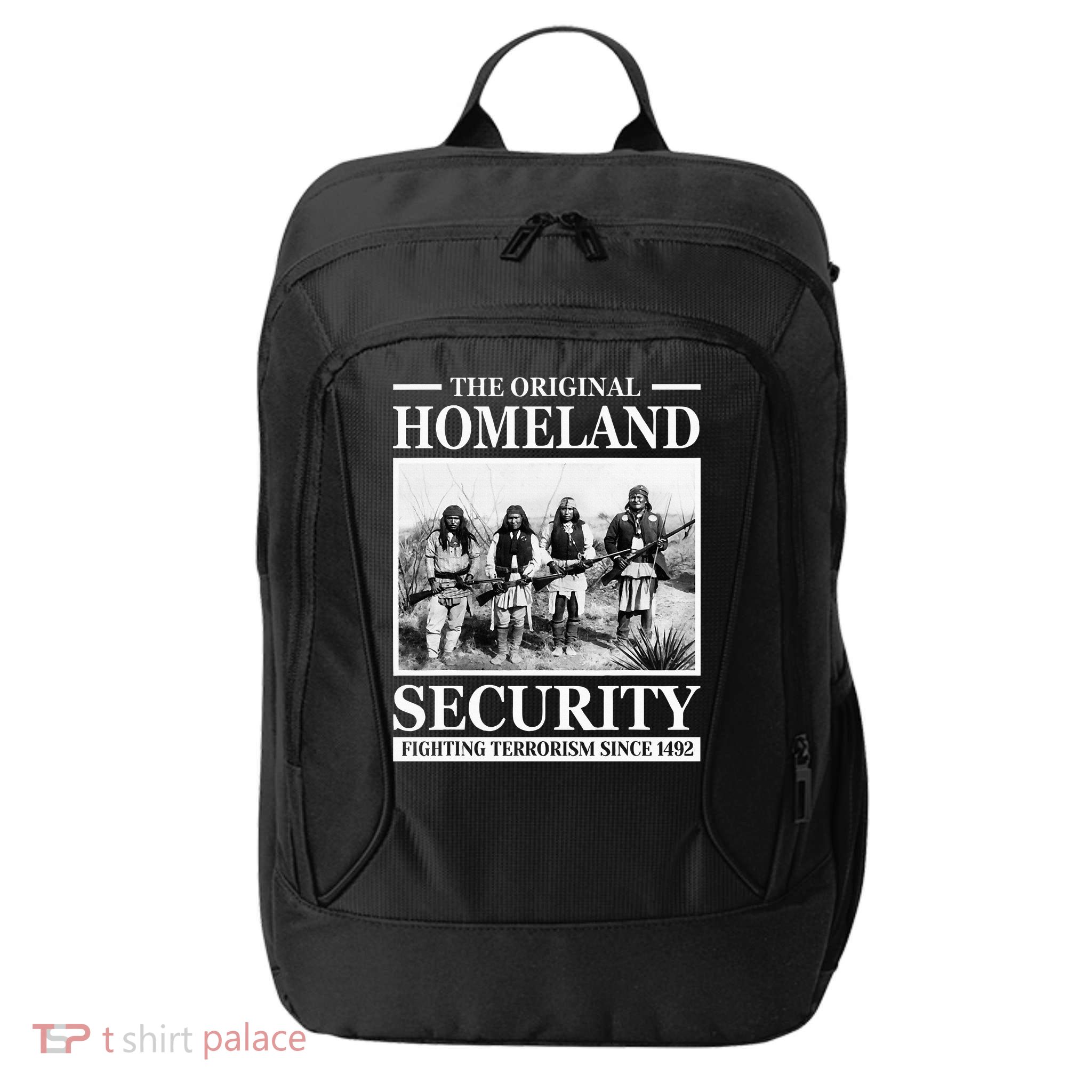 Native American Indian Heritage Original Homeland Security City Backpack