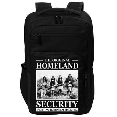 Native American Indian Heritage Original Homeland Security Impact Tech Backpack