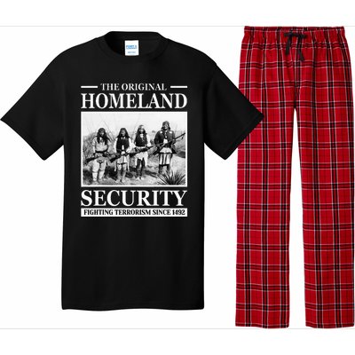 Native American Indian Heritage Original Homeland Security Pajama Set