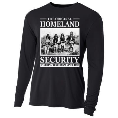 Native American Indian Heritage Original Homeland Security Cooling Performance Long Sleeve Crew