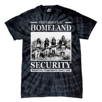 Native American Indian Heritage Original Homeland Security Tie-Dye T-Shirt