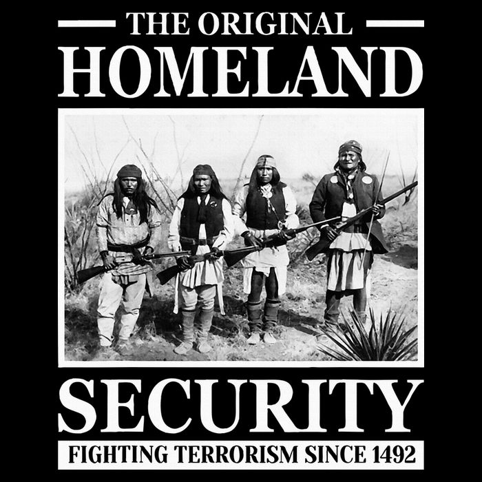 Native American Indian Heritage Original Homeland Security Toddler Hoodie