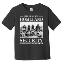 Native American Indian Heritage Original Homeland Security Toddler T-Shirt