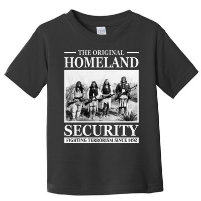 Native American Indian Heritage Original Homeland Security Toddler T-Shirt