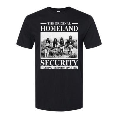 Native American Indian Heritage Original Homeland Security Softstyle CVC T-Shirt