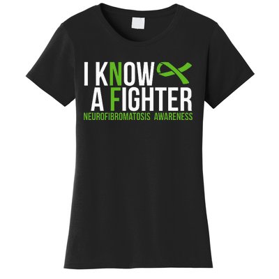 Neurofibromatosis Awareness I Know A Fighter Women's T-Shirt