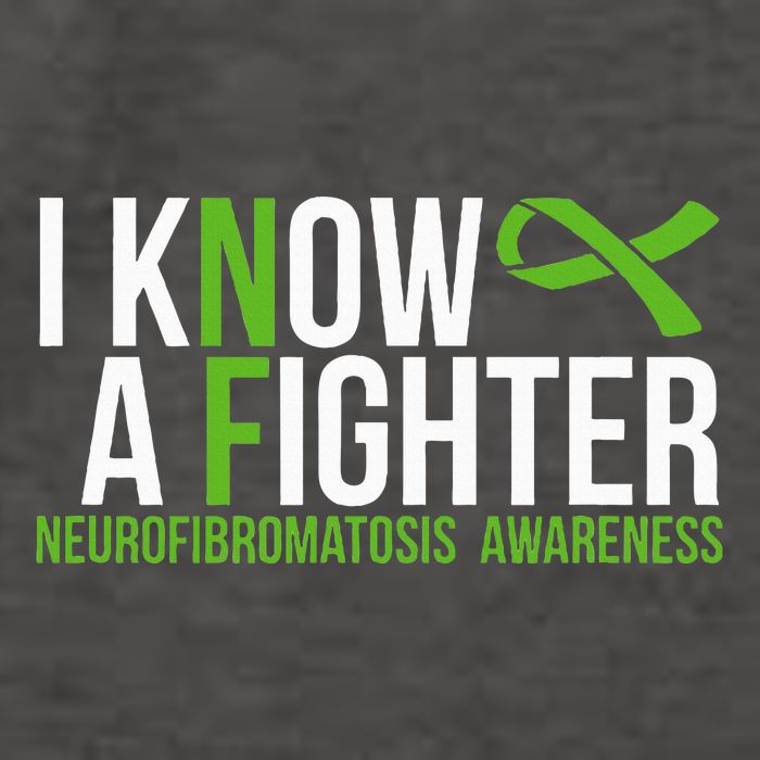 Neurofibromatosis Awareness I Know A Fighter Vector Backpack