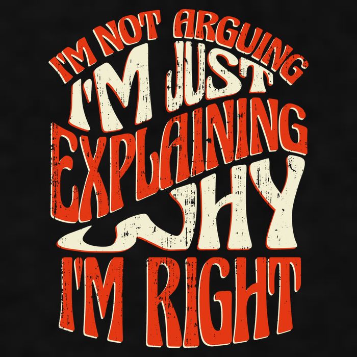 Not Arguing I'm Just Explaining Why I'm Right Ladies PosiCharge Tri-Blend Wicking Tank