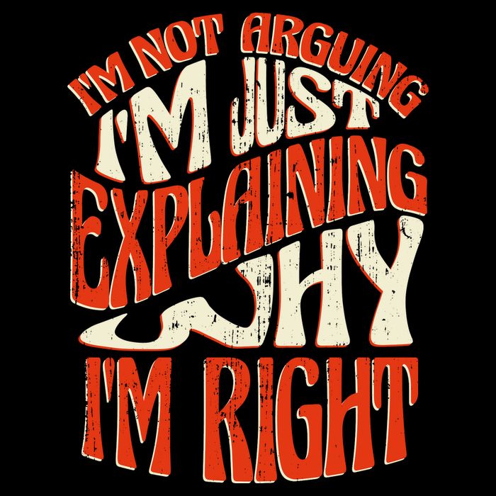 Not Arguing I'm Just Explaining Why I'm Right Drawstring Bag