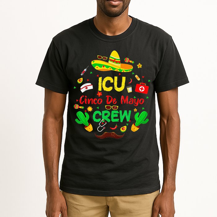 Nacho Age Icu Nurse Cinco De Mayo Crew Mexican Fiesta Tall T-Shirt