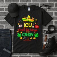 Nacho Age Icu Nurse Cinco De Mayo Crew Mexican Fiesta Tall T-Shirt