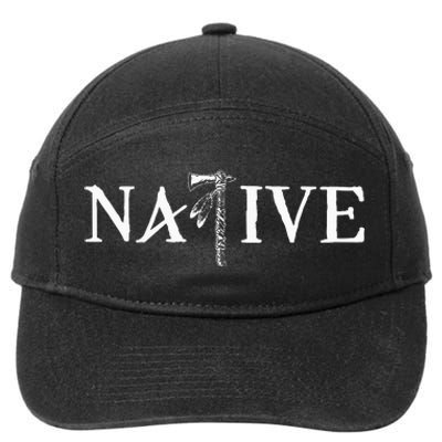 Native American Indian Day Pride Indigenous Cherokee 7-Panel Snapback Hat