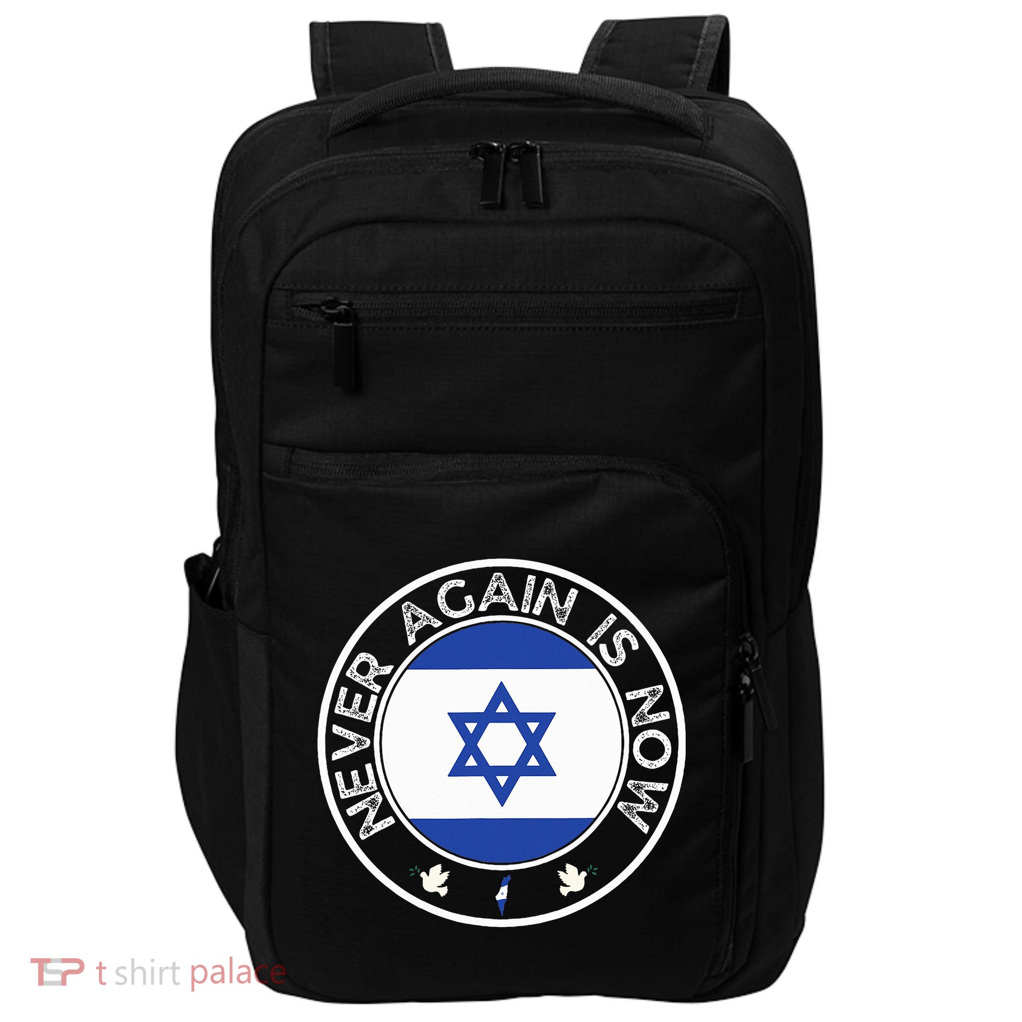 Never Again Is Now  Support for Jews and Israel  Impact Tech Backpack