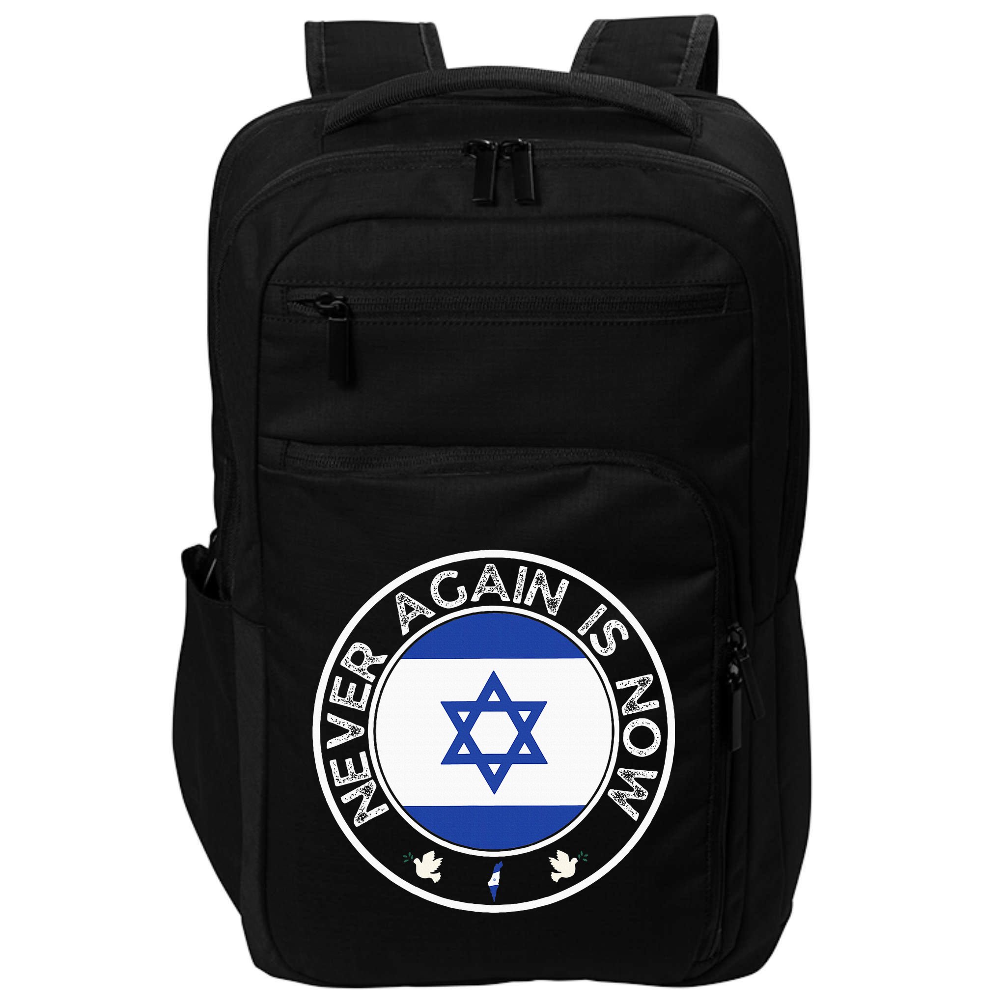 Never Again Is Now Support For Jews And Israel Impact Tech Backpack