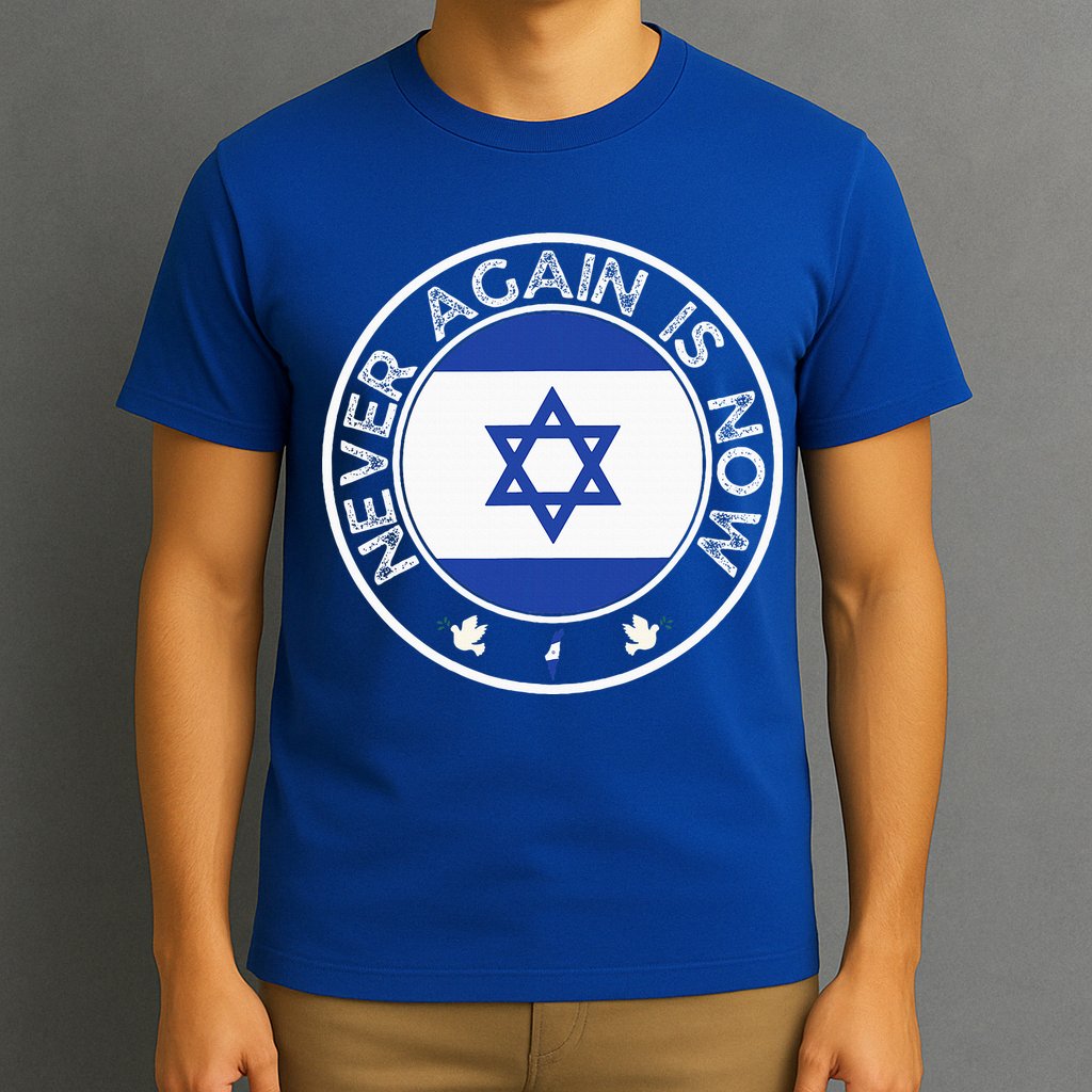 Never Again Is Now Support For Jews And Israel T-Shirt