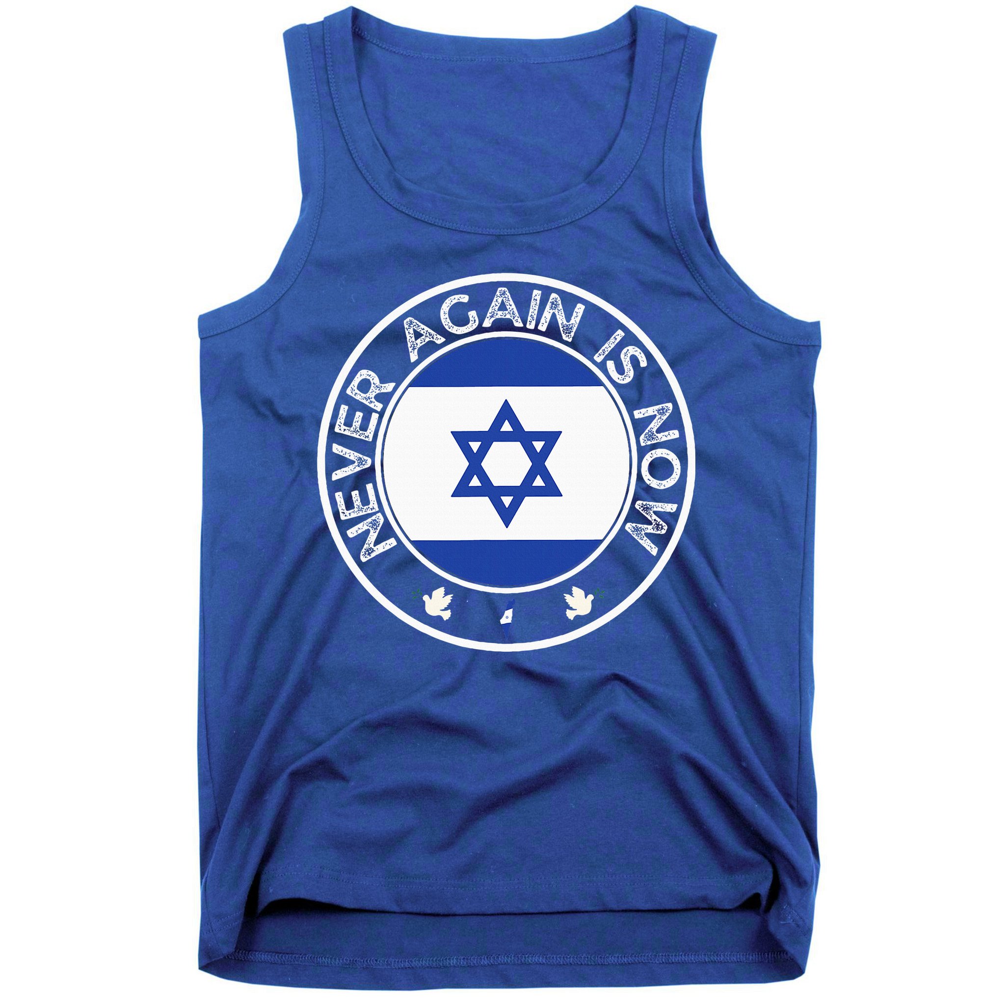 Never Again Is Now Support For Jews And Israel Tank Top