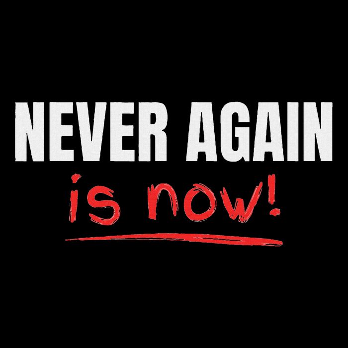 Never Again Is Now Cooling Performance Crew T-Shirt