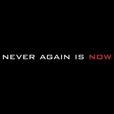 Never Again Is Now Support For Jews And Israel T-Shirt