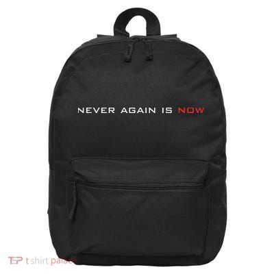 Never Again Is Now Support For Jews And Israel 16 in Basic Backpack